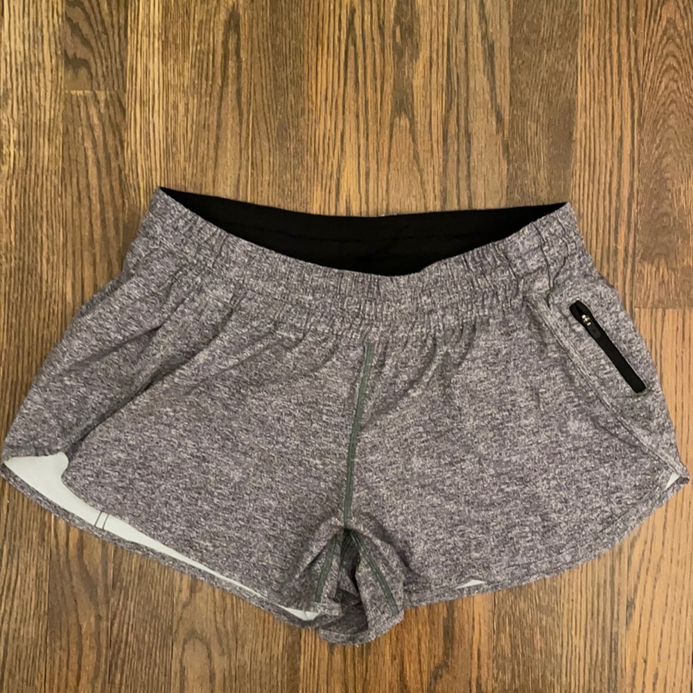 Lululemon tracker low rise shorts 4”. Worn once.